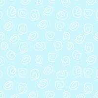 White animated twisted circle pattern on a blue background. vector