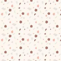 Colorful terrazzo abstract background seamless pattern. vector