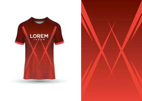 Sports t-shirts, football jerseys for football clubs. uniform front view vector