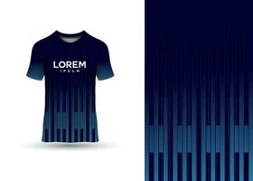 Sports t-shirts, football jerseys for football clubs. uniform front view vector