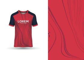 Sports t-shirts, football jerseys for football clubs. uniform front view vector