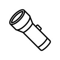 flashlight icon vector design template simple and modern