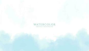 Abstract horizontal watercolor background. Neutral light colored empty space background illustration vector