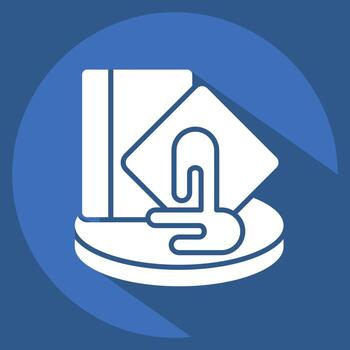 Icon Honey Jam. related to Apiary symbol. long shadow style. simple design editable. simple illustration vector