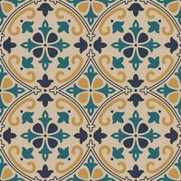 Art nouveau vector seamless patterns. Vintage ornament. Texture for wallpaper, background, scrapbook, fabric, textile