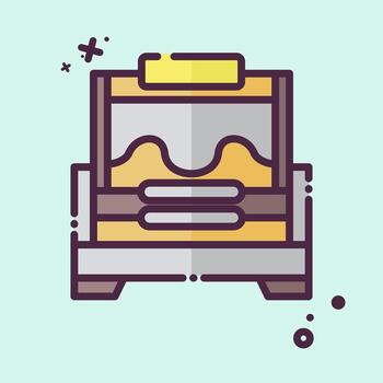 Icon Brood. related to Apiary symbol. MBE style. simple design editable. simple illustration vector