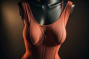 Sensual lingerie on a mannequin. ai generative photo