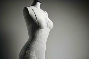 Sensual lingerie on a mannequin. ai generative photo