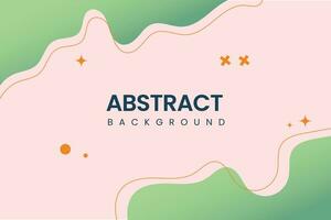 Vector abstract background template with wavy