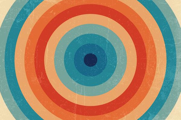 simple retro background suitable to complement your retro design