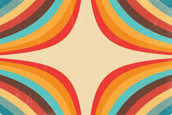 simple retro background suitable to complement your retro design