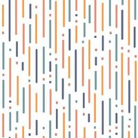 Abstract seamless  pattern in modern flat style, colorful stripes design elements.Print vector