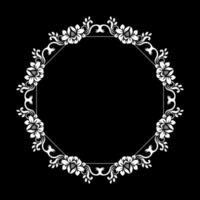 Vintage vector classic. Floral elements for design of monograms, invitations, frames, menus, labels and websites. Graphic elements for design of catalogs and brochures of cafes, boutiques.