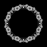Vintage vector classic. Floral elements for design of monograms, invitations, frames, menus, labels and websites. Graphic elements for design of catalogs and brochures of cafes, boutiques.