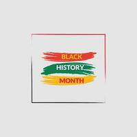 Black history  African American history celebration vector illustration design.