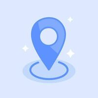 Location icon - Pin for map navigation vector