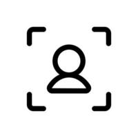 Simple Target Audience icon. The icon can be used for websites, print templates, presentation templates, illustrations, etc vector