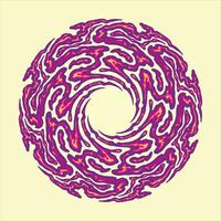 Spiral abstract background texture vector