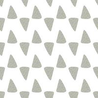 Triangle shape, abstract drawing. Seamless pattern, vector illustration