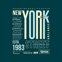 urbano calle letras tipografía vector, resumen gráfico, ilustración, para impresión t camisa vector