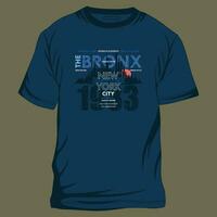 el bronx letras, resumen gráfico, tipografía vector, t camisa imprimir, casual estilo, y otro utilizar vector