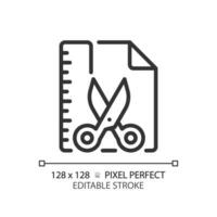 DIY STEM pixel perfect linear icon. Development activity. School students activities. Interaction in groups. Thin line illustration. Contour symbol. Vector outline drawing. Editable stroke