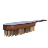 a wooden brush with a wooden handle png