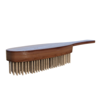 une en bois brosse avec une en bois manipuler png