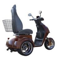 ancien scooter isolé 3d png