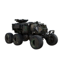 vehicle car military isolated 3d png