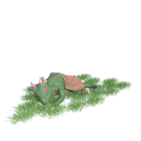 green dragon isolated 3d png