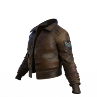 ein braun Jacke auf ein transparent Hintergrund png