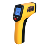 an infrared thermometer on a transparent background png
