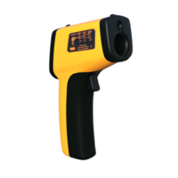 an infrared thermometer on a transparent background png