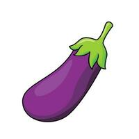eggplant vector illustration. health vegetable sign and symbol.