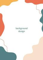 Minimalist vector abstract concept background. Abstract backgrounds with copy space for text.