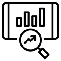 Competitive Analysis icon vector