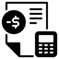 Debt Management icon can be used for uiux, etc vector