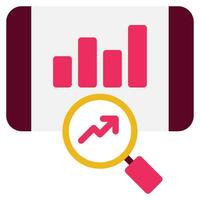 Competitive Analysis icon vector