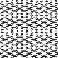 abstract black hexagon pattern vector, perfect for background, wallpaper vector