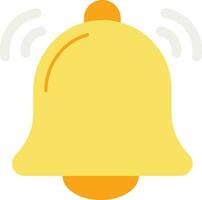 ring bell color outline icon design style vector