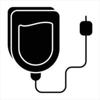 drip glyph icon design style vector