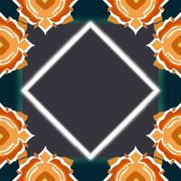 Seamless pattern abstract geometric islamic background boho batik pattern tribal ethnic seamless photo