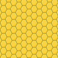 Pattern of yellow honeycombs texture background. photo