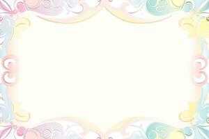 Mockup photo frames, Empty abstract shape framing for your design. template for picture, painting, poster, lettering or photo gallery, Generative AI illustration