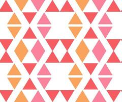 Minimalistic geometric artwork with triangle simple shapes and shapes vector abstract seamless pattern design