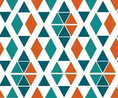 Minimalistic geometric artwork with triangle simple shapes and shapes vector abstract seamless pattern design