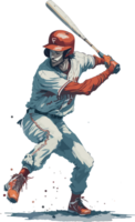 intonazione Perfetto esplorando il arte di baseball lancio ai generativo png