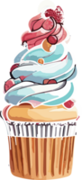 Sweeet Delights Exploring the World of Cupcakes png