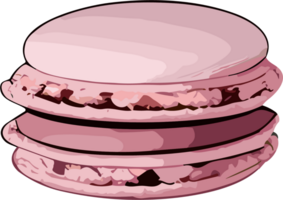 dolce sinfonia un' viaggio attraverso macaron Magia ai generativo png